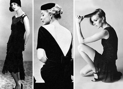 Маленькие чёрные платья 1920-х, 1930-х, 1960-х